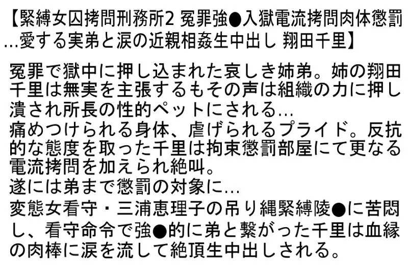 【お得セット】緊縛女囚拷問刑務所・2・4 風間ゆみ (stcetd00087)-4